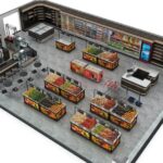 Desain Minimarket Minimalis Inspirasi Bisnis Modern Kekiniaan.