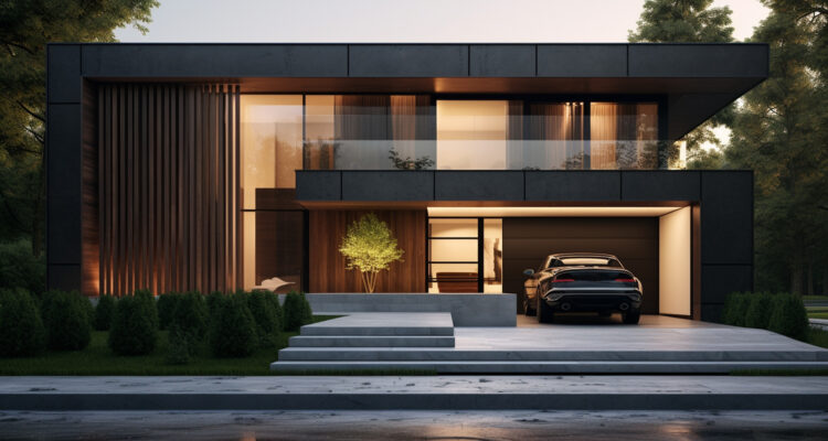 Teras Dan Garasi Rumah Minimalis Modern