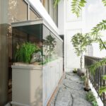 image source : pexels / taman depan rumah minimalis modern