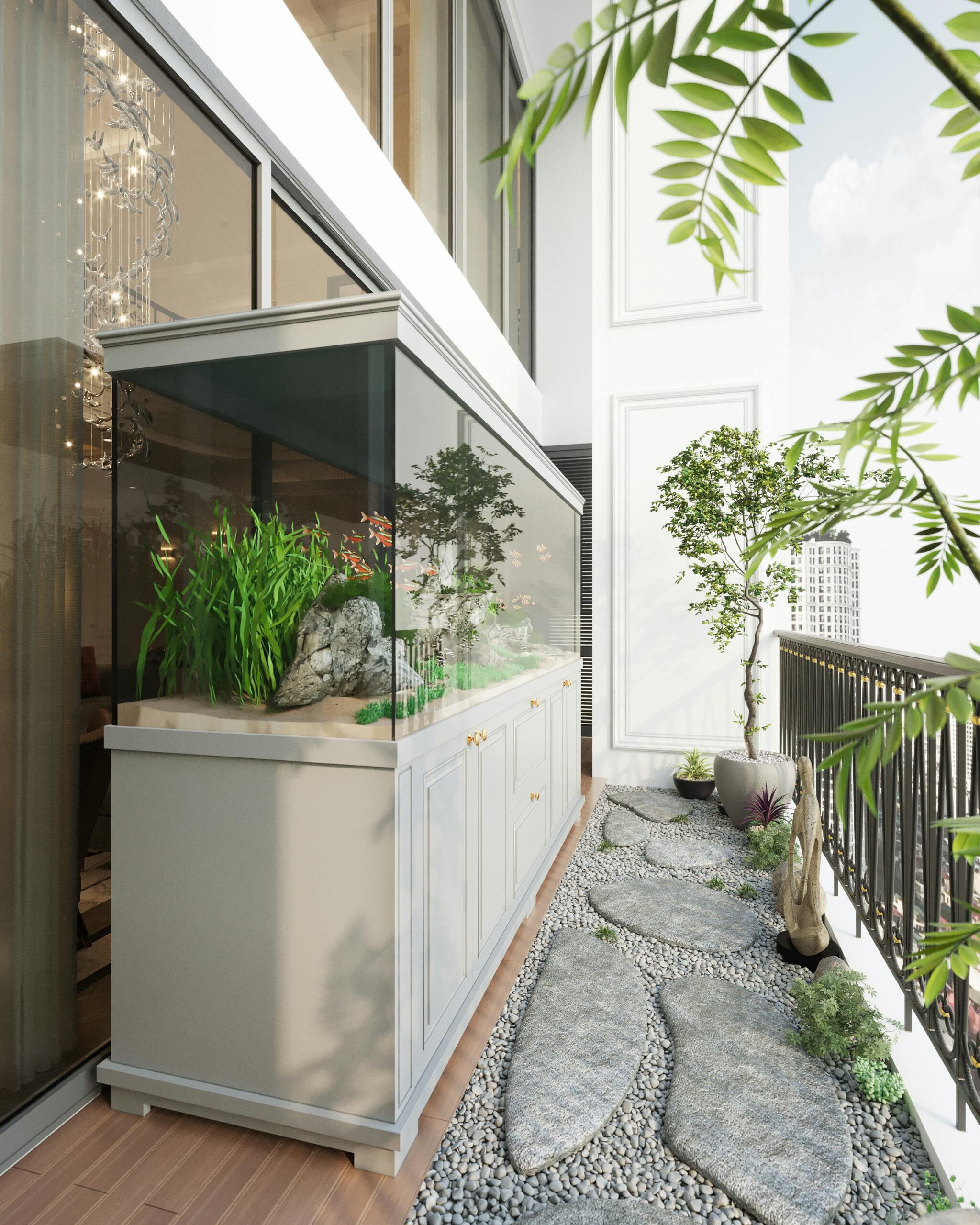 image source : pexels / taman depan rumah minimalis modern