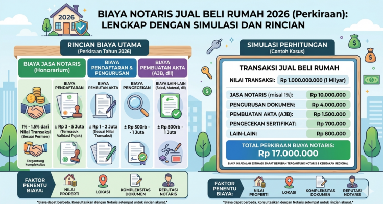 Biaya Notaris Jual Beli Rumah