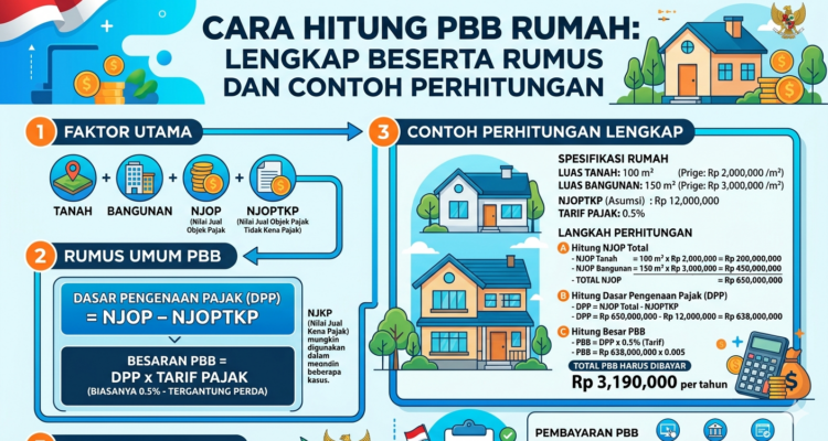 Cara Hitung PBB Rumah