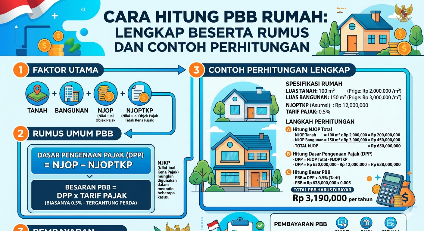 Cara Hitung PBB Rumah