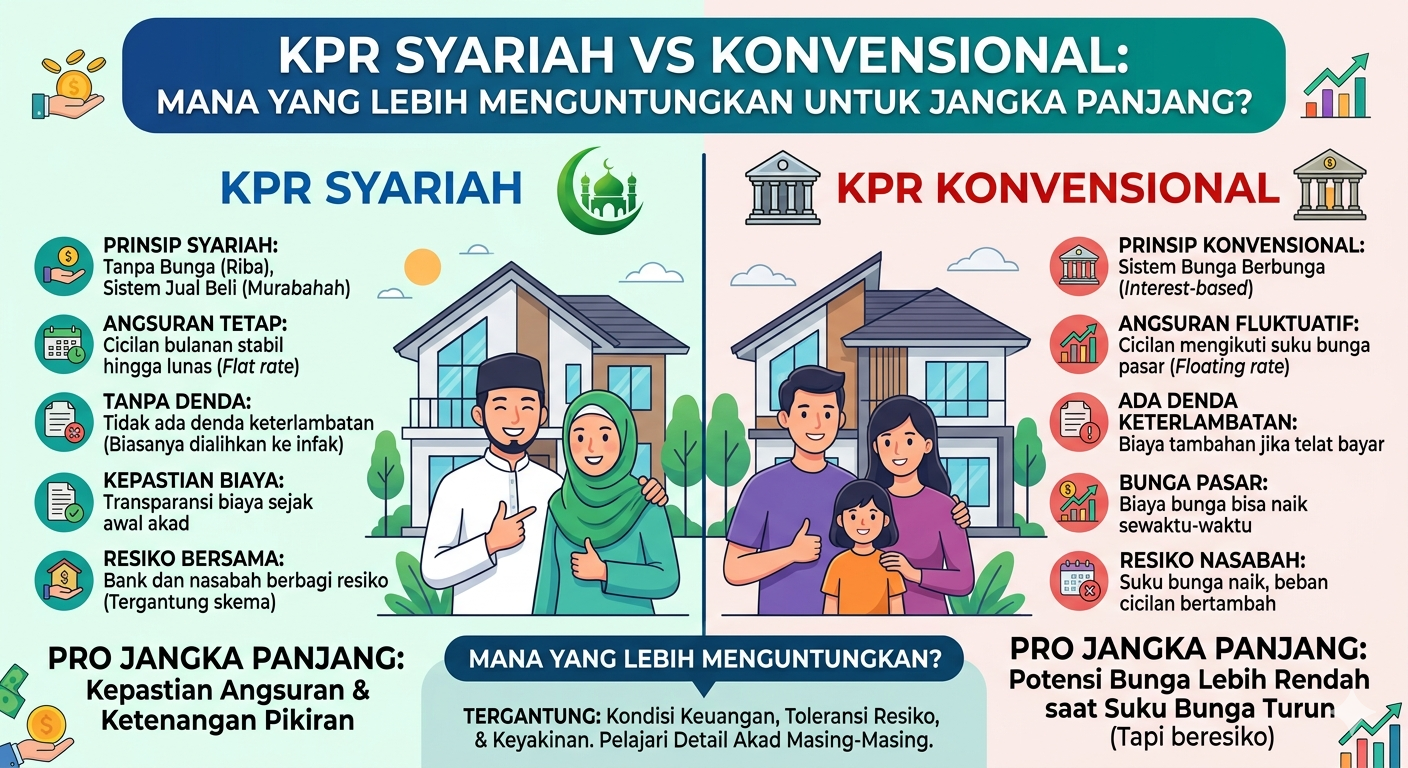KPR Syariah vs Konvensional